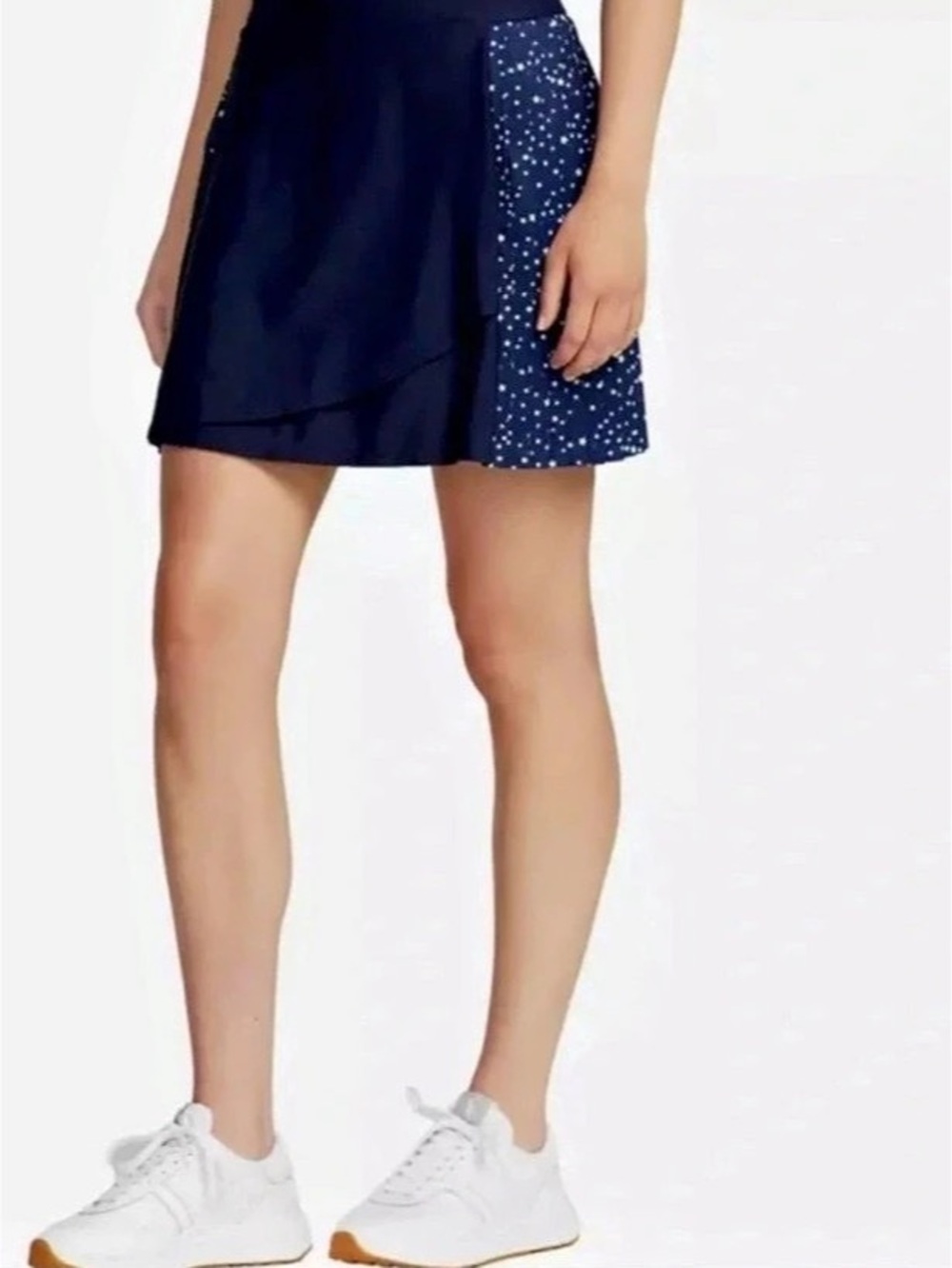Ralph Lauren Women's Star Print Mini golf&tennis Skort Blue & White Size XS